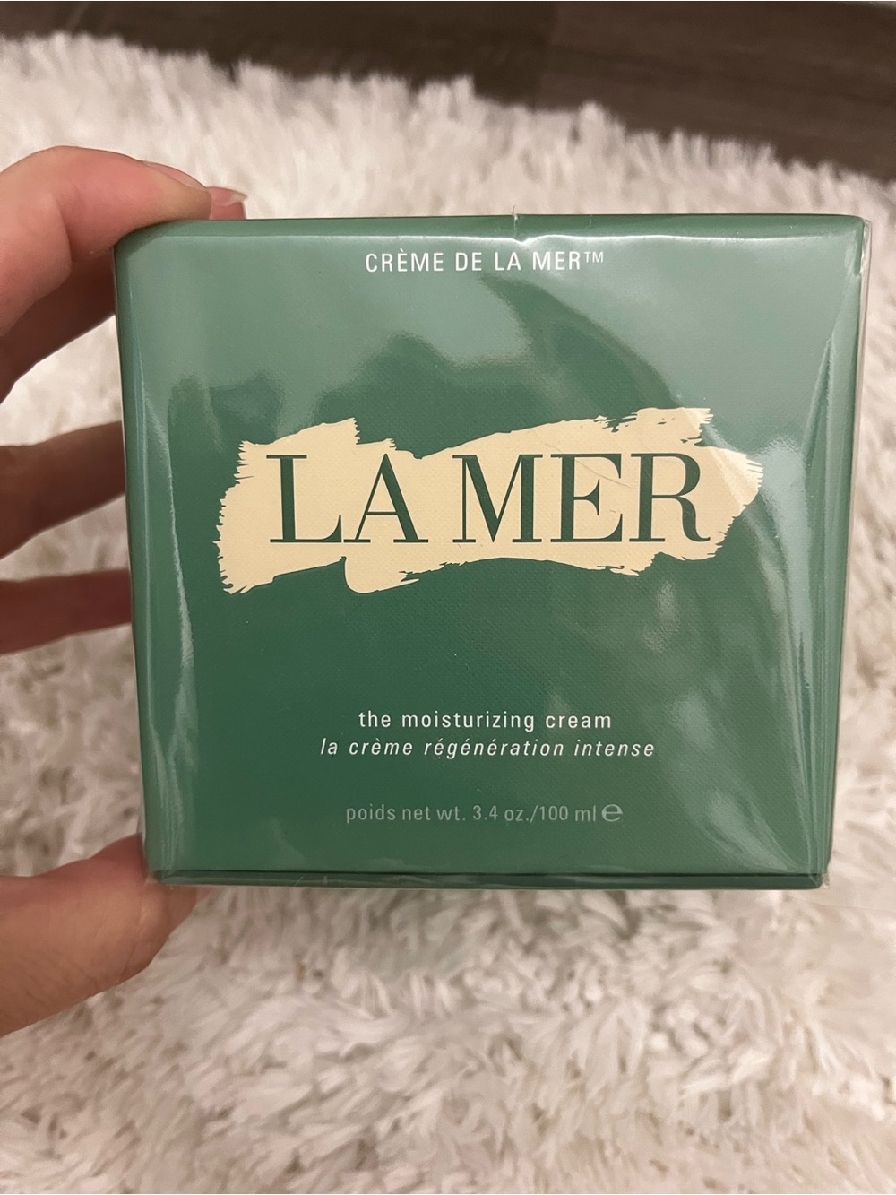 La Mer Moisturizing Cream - Green & Cream Packaging